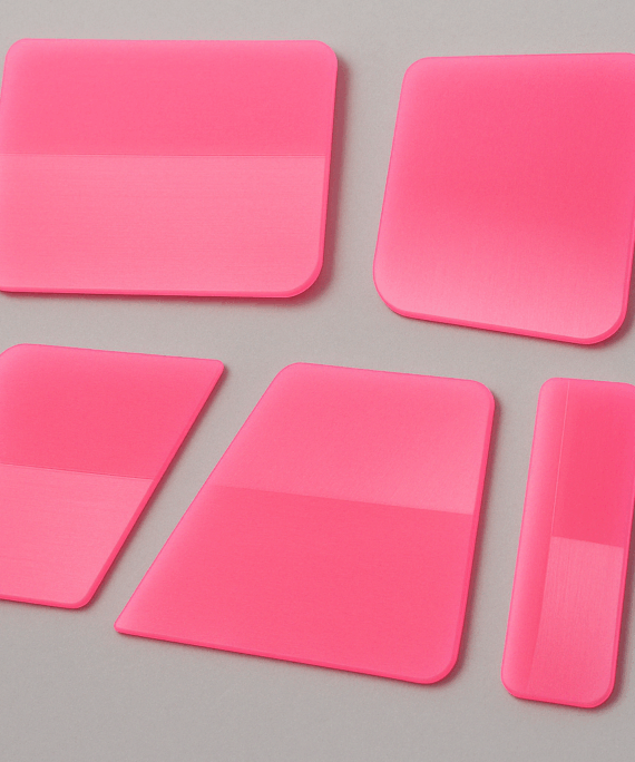 Zestaw 5 rakli CANDY PINK PPF