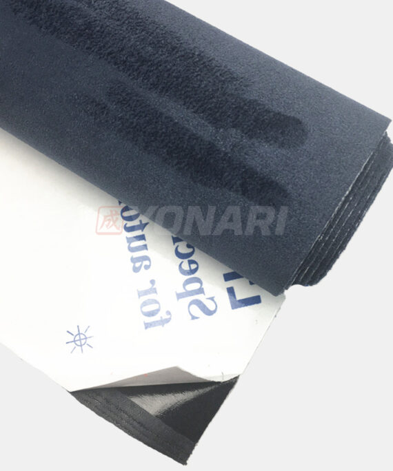 Yonari SuedeSkin - Alcantara/Zamsz - Materiał Samoprzylepny (Navy Blue)